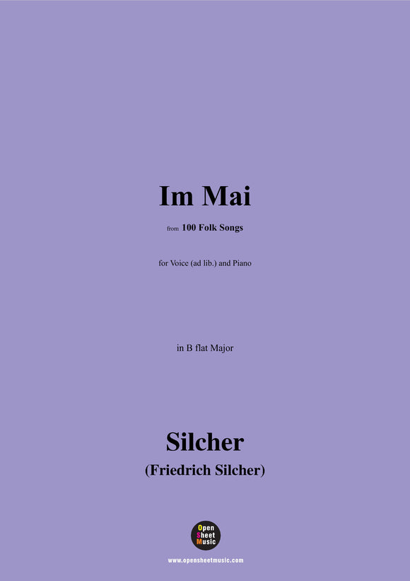 Silcher-IM Mai(Drauβist alles so prächtig)