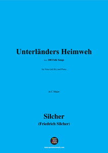 Silcher-Unterländers Heimweh(Drunten im Unterland)