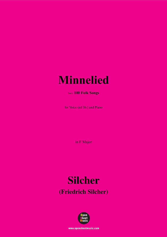 Silcher-Minnelied(Du mein einzig Licht)