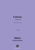 Silcher-Untreue(Durchs Wiesethal gang I jetzt na')