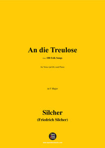 Silcher-An die Treulose(Es fliegt manch' Vöglein in das Nest)