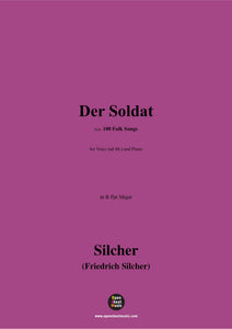 Silcher-Der Soldat(Es geht bei gedämpfter Trommel Klang)