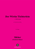 Silcher-Der Wirtin Töchterlein(Es zogen drei Bursche)