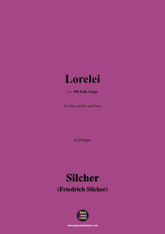 Silcher-Lorelei(Ich weiβnicht,was soll es bedeuten)