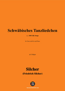 Silcher-Schwäbisches Tanzliedchen(Mei Schätzle ist fei)