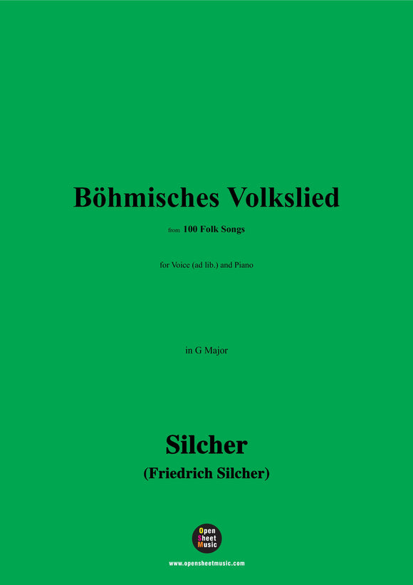 Silcher-Böhmisches Volkslied(O herzensschöns Schätzerl)