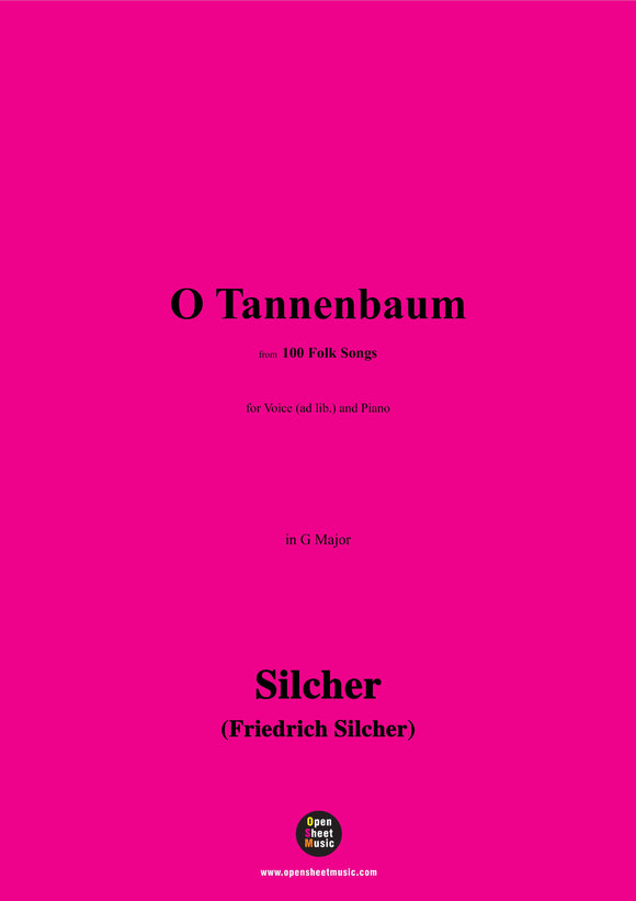 Silcher-O Tannenbaum(O Tannenbaum,o Tannenbaum)