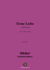 Silcher-Treue Liebe(So viel Stern am Himmel stehen)