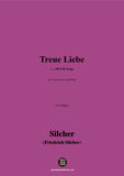 Silcher-Treue Liebe(So viel Stern am Himmel stehen)