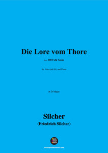 Silcher-Die Lore vom Thore(Von allen den Mädchen,so blink und so blank)