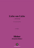 Silcher-Liebe um Liebe(War dar nicht ein Blick der Liebe)