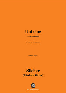 Silcher-Untreue(Was hab ich denn meinem Feinslibchen gethan)