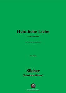 Silcher-Heimliche Liebe(Wenn alle Brünnlein flieβen)