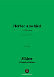 Silcher-Herber Abschied(Wie die Blümlein drauβen zittern)