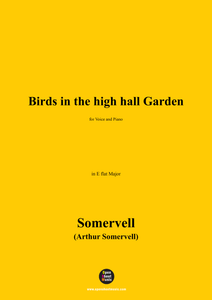 Somervell-Birds in the high hall Garden