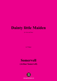 Somervell-Dainty little Maiden