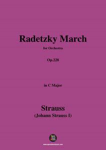 Johann Strauss I-Radetzky March,Op.228,for Orchestra