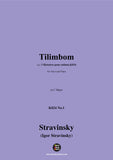 Stravinsky-Tilimbom