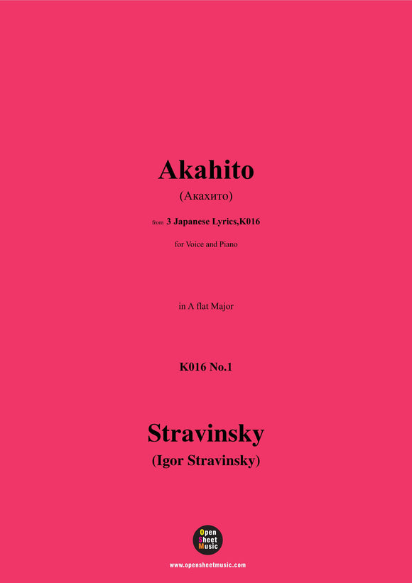Stravinsky-Akahito