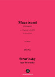 Stravinsky-Mazatsumi