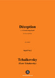Tchaikovsky-Déception
