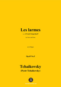 Tchaikovsky-Les larmes