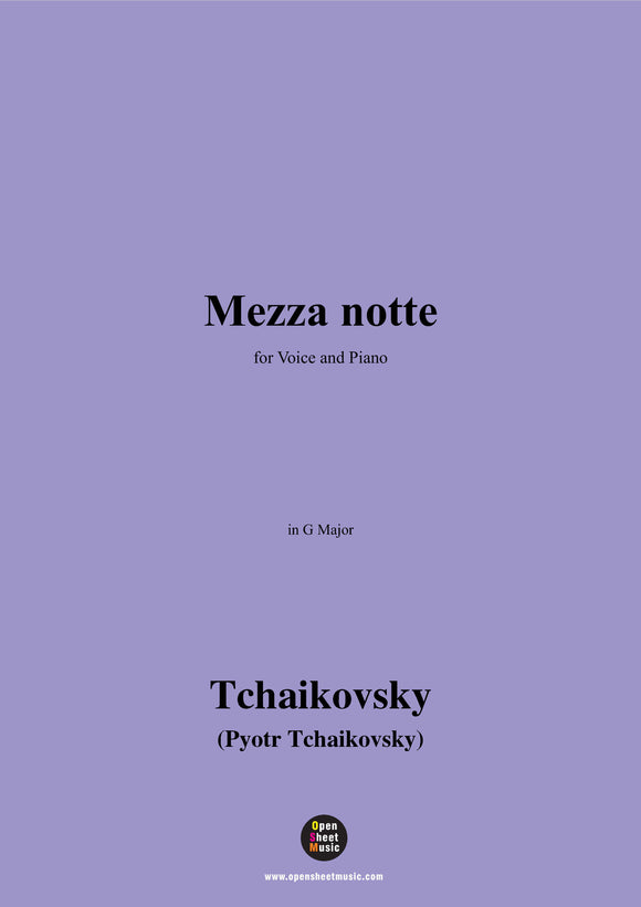 Tchaikovsky-Mezza notte