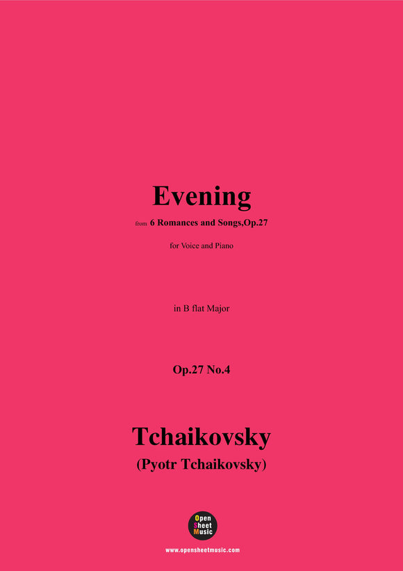 Tchaikovsky-Evening