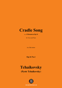 Tchaikovsky-Cradle Song