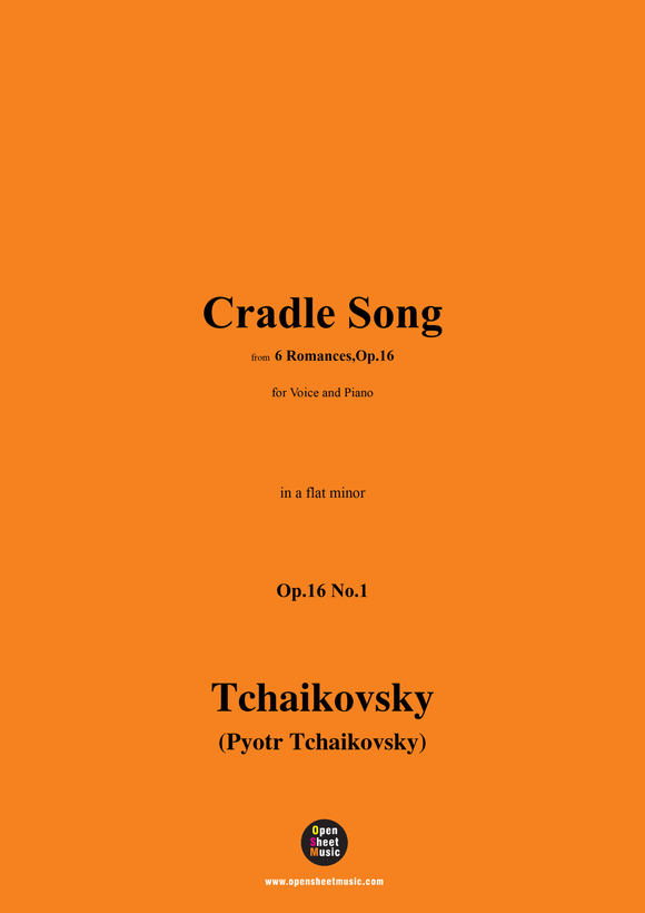 Tchaikovsky-Cradle Song