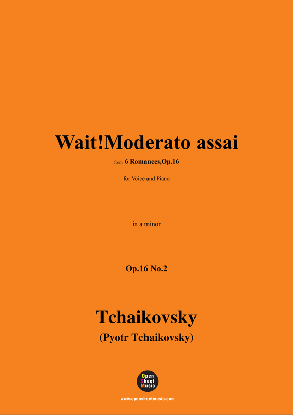 Tchaikovsky-Wait!Moderato assai