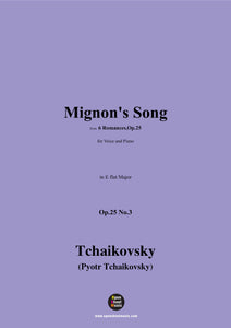 Tchaikovsky-Mignon's Song