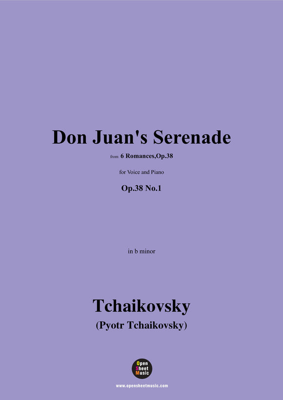 Don Juan's Serenade