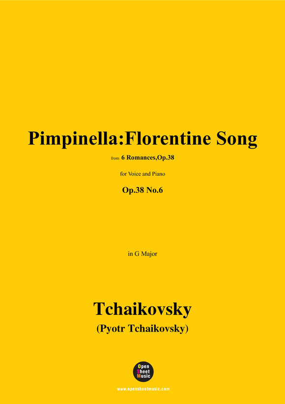 Tchaikovsky-Pimpinella:Florentine Song