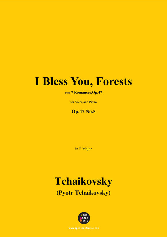 Tchaikovsky-I Bless You,Forests