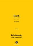 Tchaikovsky-Death