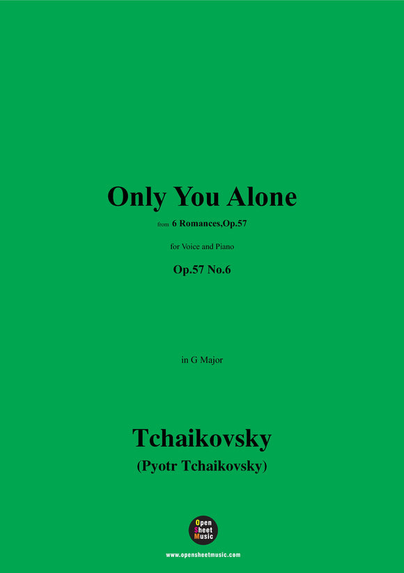 Tchaikovsky-Only You Alone