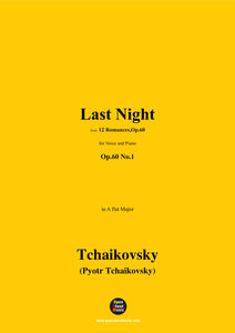 Tchaikovsky-Last Night