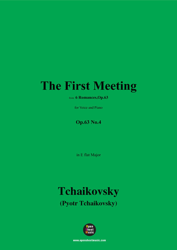 Tchaikovsky-The First Meeting