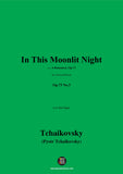 Tchaikovsky-In This Moonlit Night