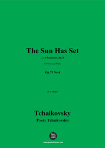 Tchaikovsky-The Sun Has Set