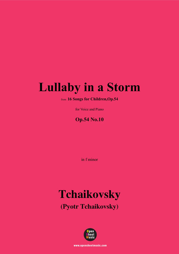 Lullaby in a Storm