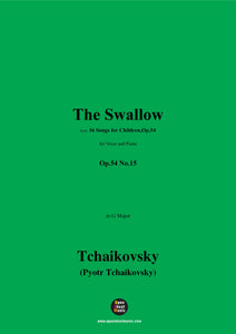 Tchaikovsky-The Swallow