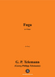 G. P. Telemann-Fuga,in F Major,for Piano