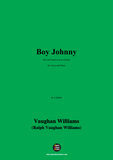 Vaughan Williams-Boy Johnny