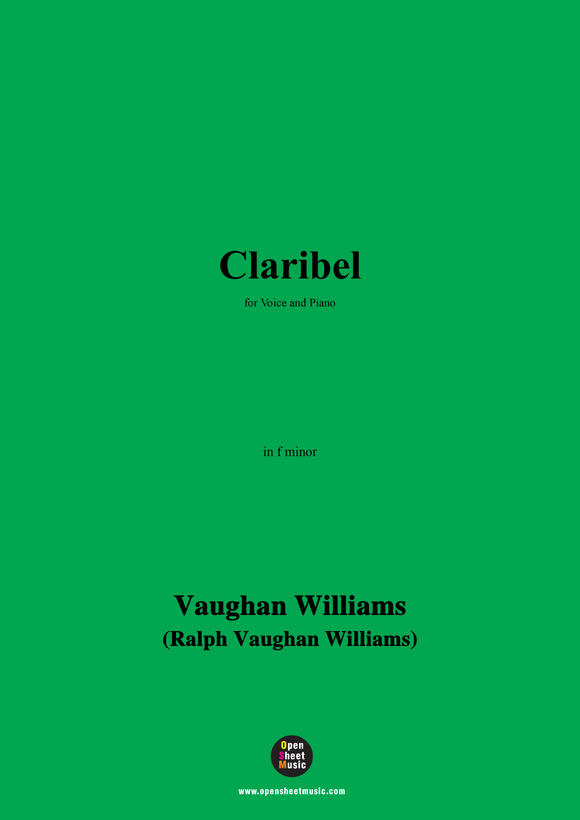 Vaughan Williams-Claribel