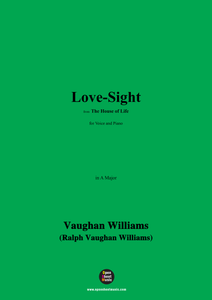 Vaughan Williams-Love-Sight