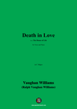 Vaughan Williams-Death in Love