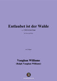 Vaughan Williams-Entlaubet ist der Walde