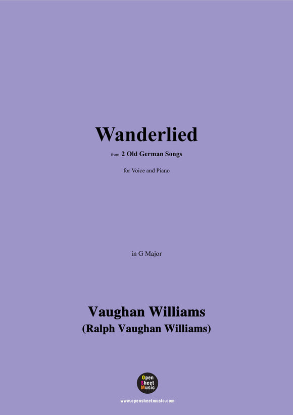 Vaughan Williams-Wanderlied